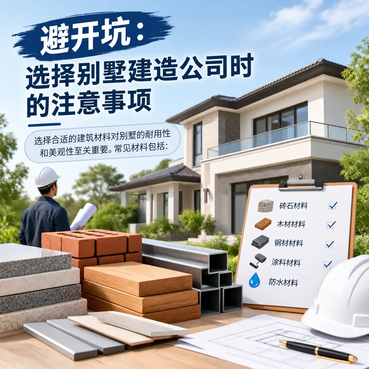 避开坑：选择 播州 别墅建造公司时的注意事项