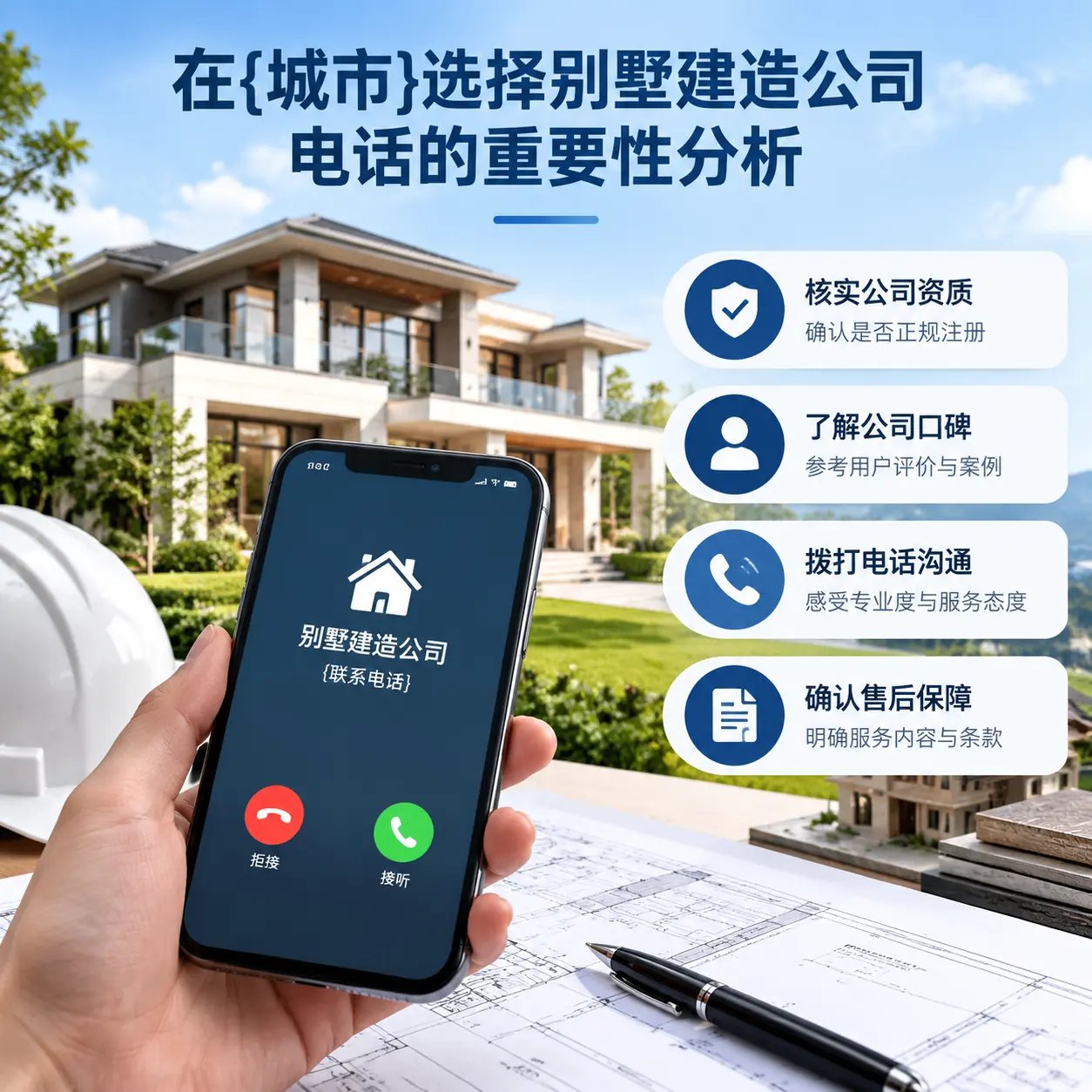 在播州选择别墅建造公司电话的重要性分析