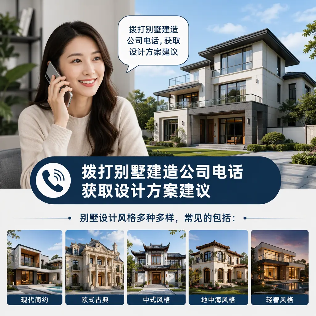 拨打播州别墅建造公司电话,获取设计方案建议